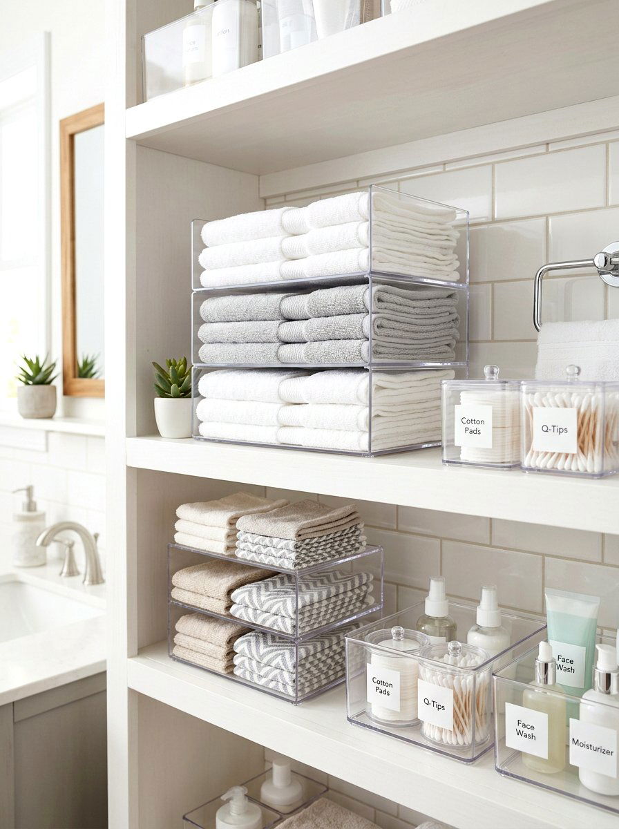30 Linen Cupboard Styling Ideas for a Fresh, Hotel-Like Look
