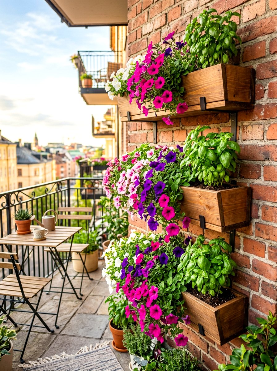 Tiered vertical garden - 30 narrow raised bed ideas