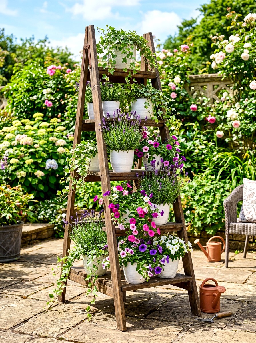 Tiered wooden bed garden - 30 modern vegetable garden ideas