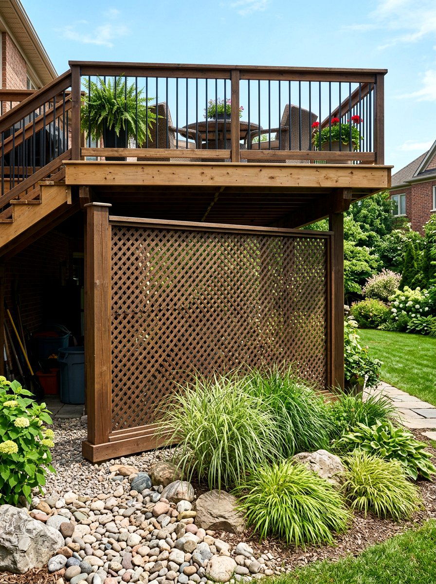 30 Deck Skirting Lattice Ideas for a Polished Outdoor Finish