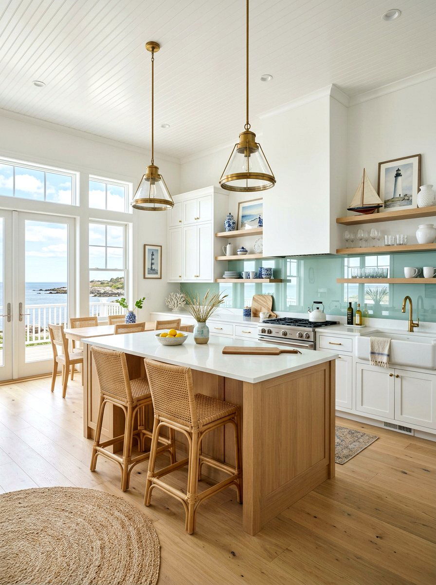 Tinted Mirror Backsplash - 30 mirror backsplash ideas