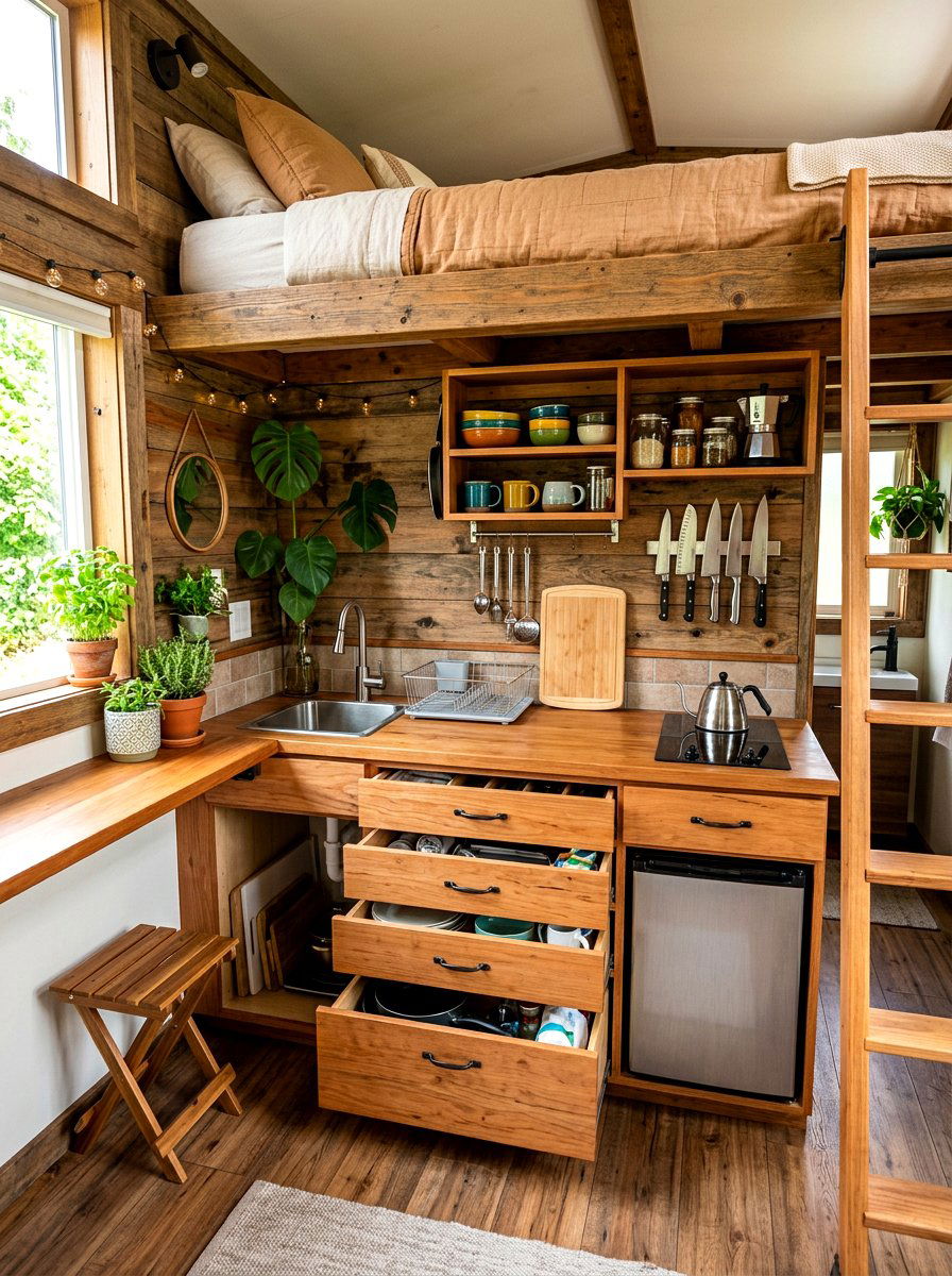 Tiny Home Kitchenette - 30 kitchenette design ideas