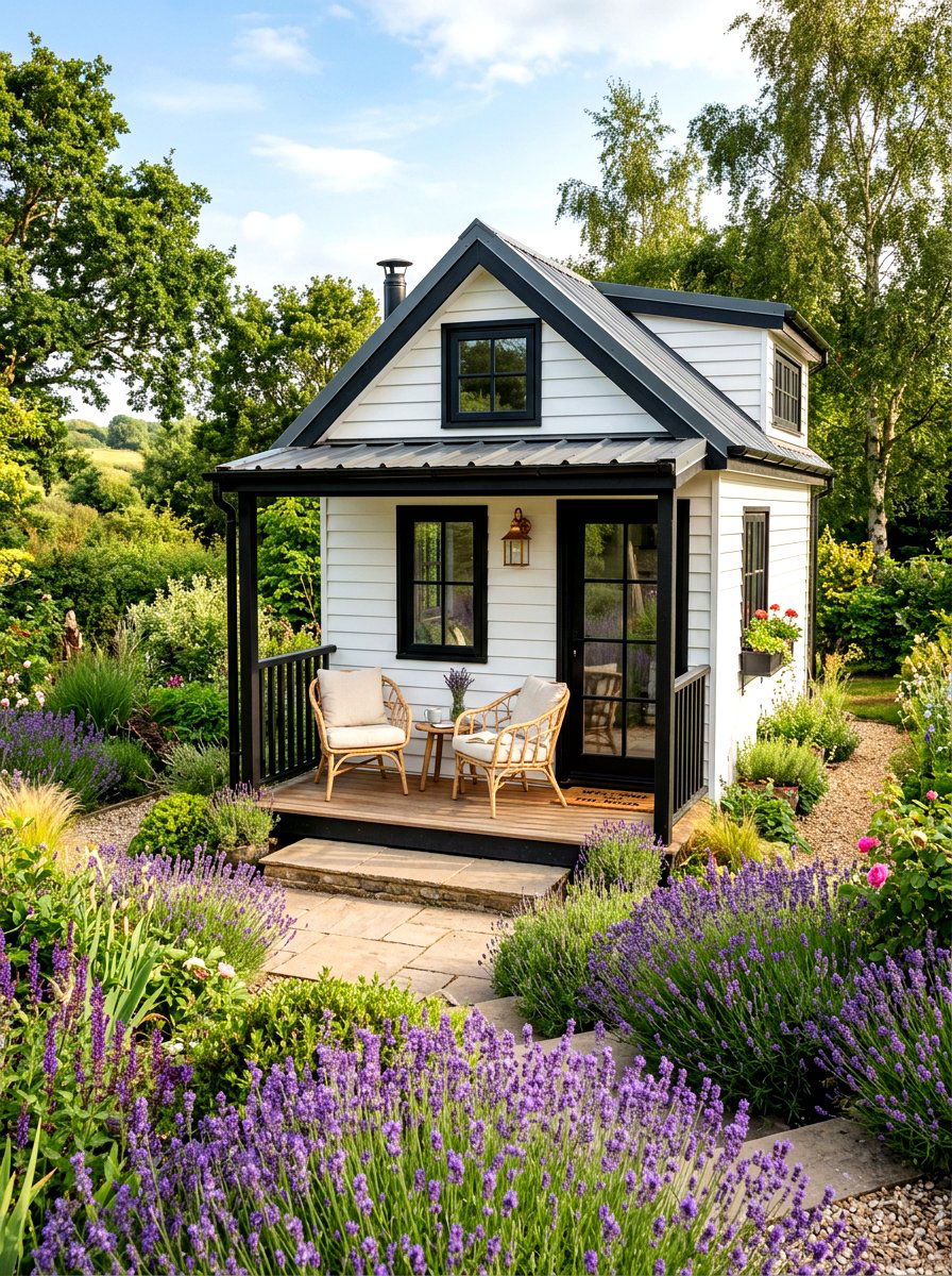 Tiny House Guest Shed - 30 modern garden shed ideas