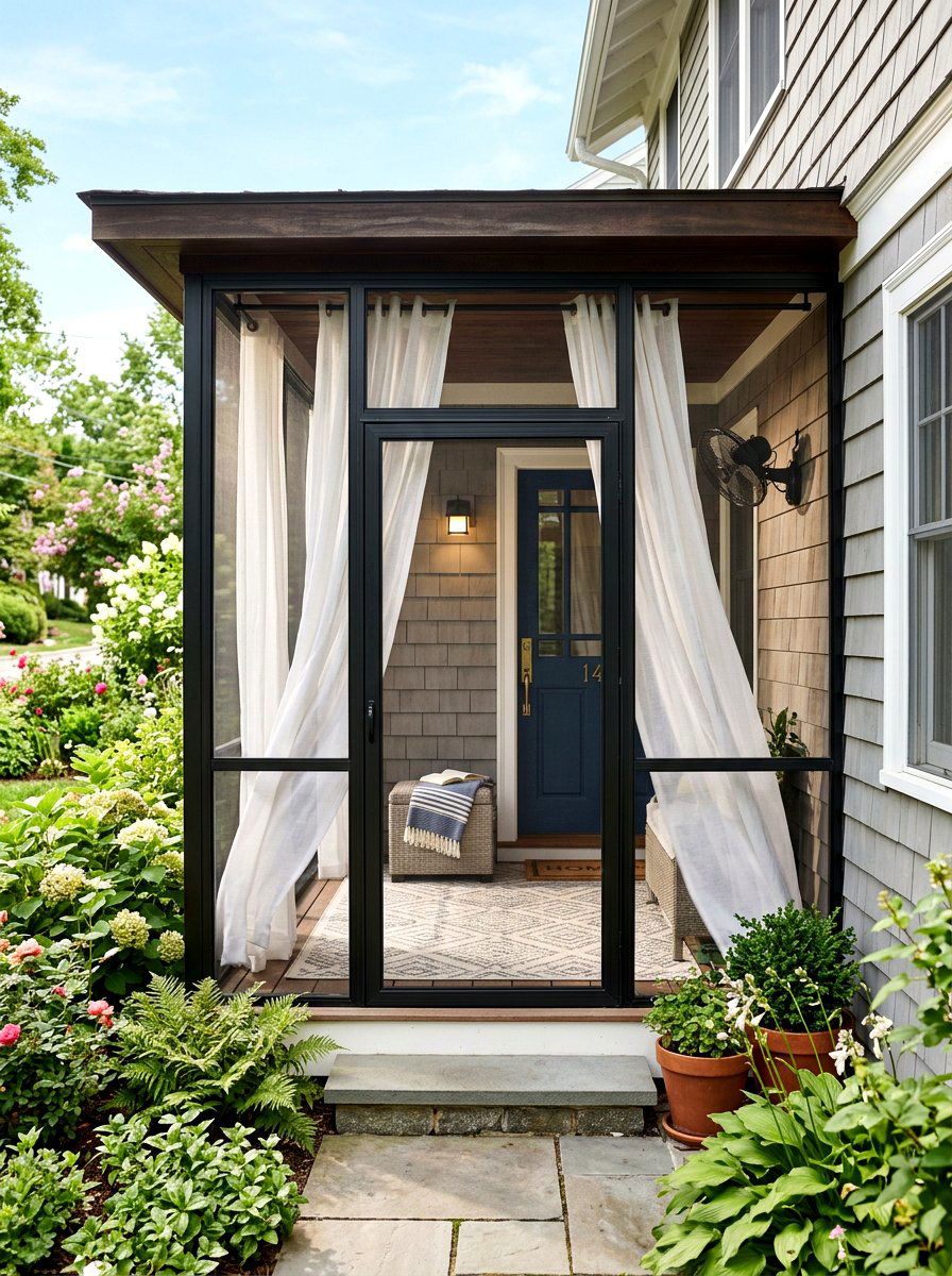 30 Tiny Front Porch Ideas to Boost Curb Appeal Fast Today - Suite 101