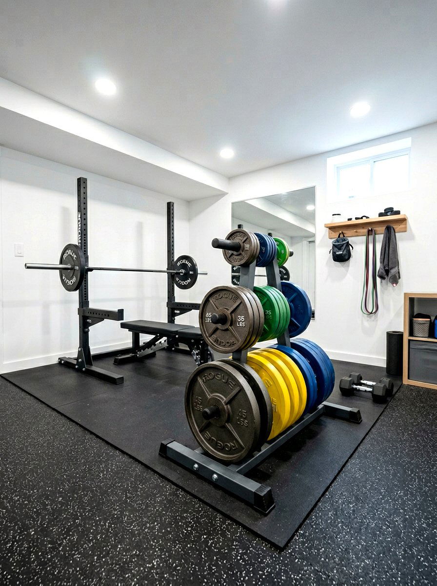 Toaster Style Weight Rack - 30 dumbbell storage ideas