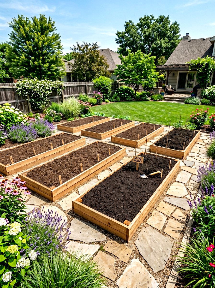 Topsoil And Compost Blend - 30 raised bed soil ideas