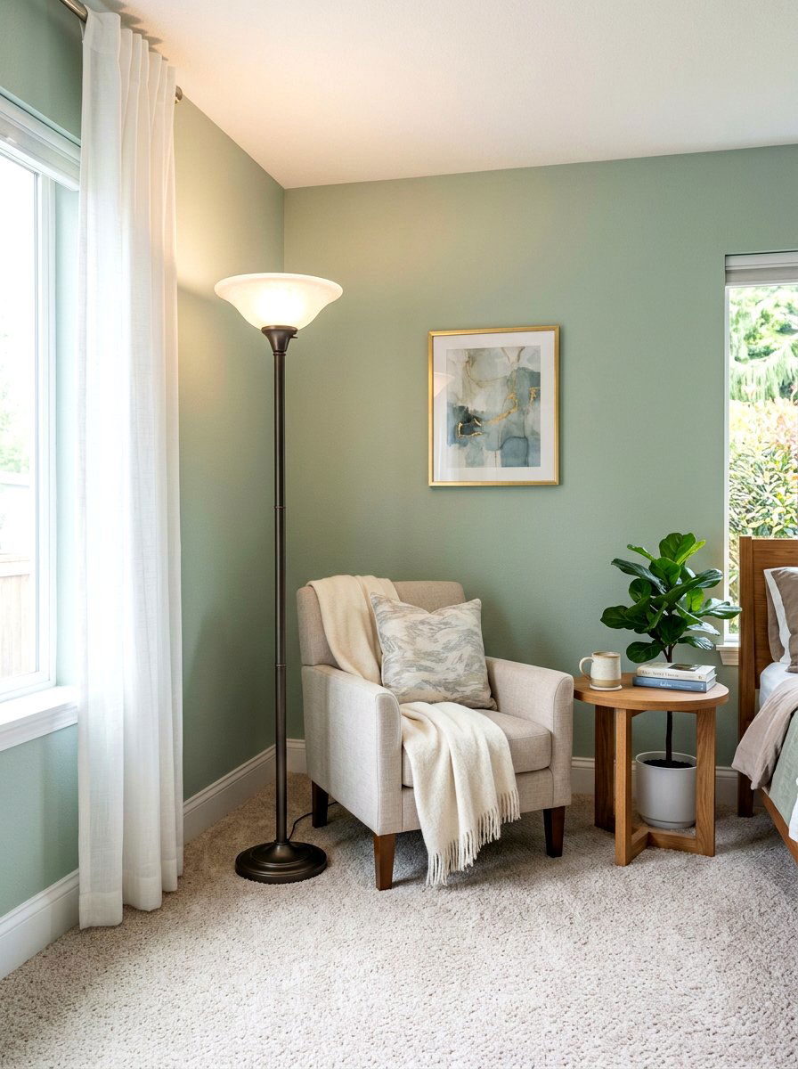 Torchiere Floor Lamp - 30 floor lamp bedroom corner ideas