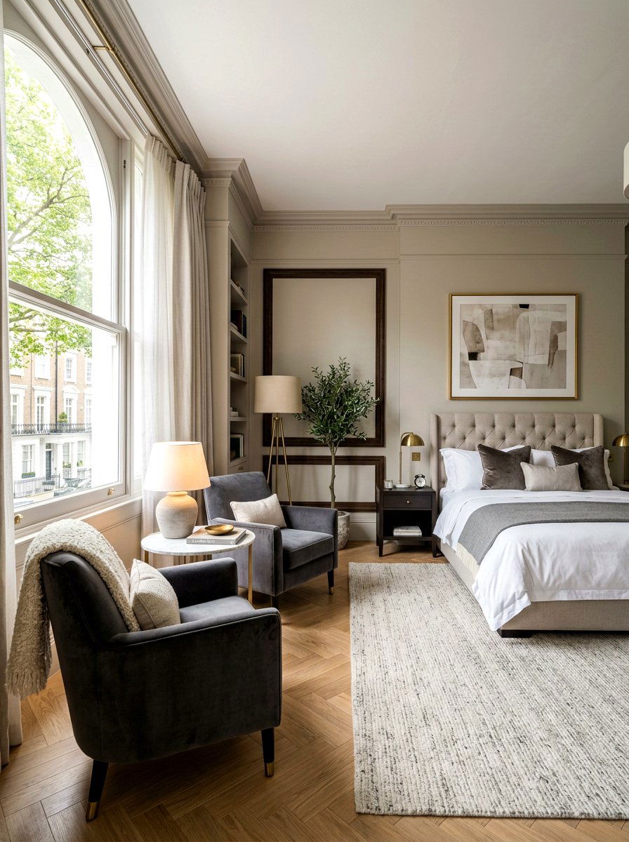Townhouse Bedroom Sitting Area - 30 townhouse style bedroom ideas