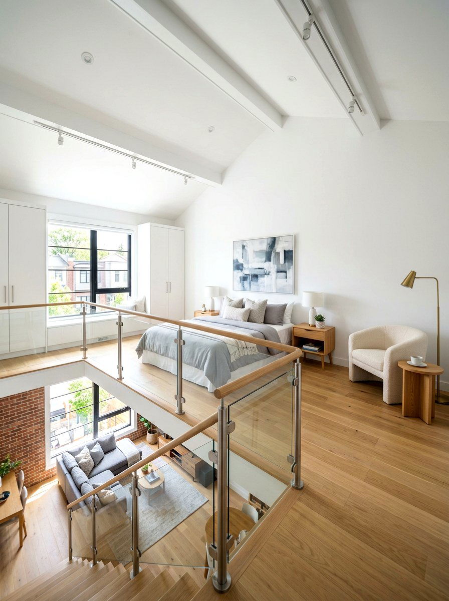 Townhouse Loft Bedroom - 30 townhouse style bedroom ideas