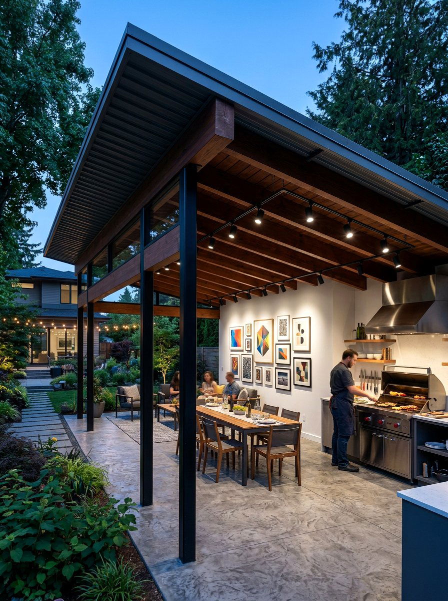 Track Lighting Fixtures - 30 pavilion lighting ideas