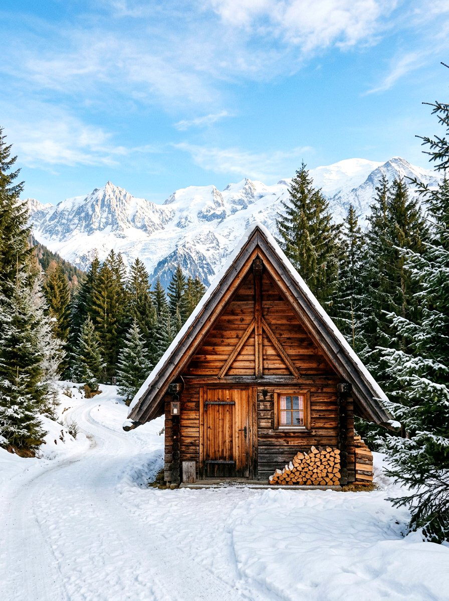 Traditional A Frame Wood Shed - 30 wood storage shed ideas