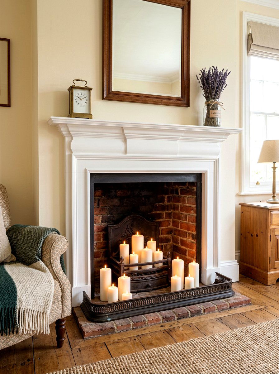 Traditional Bedroom Fireplace - 30 English country bedroom decor ideas