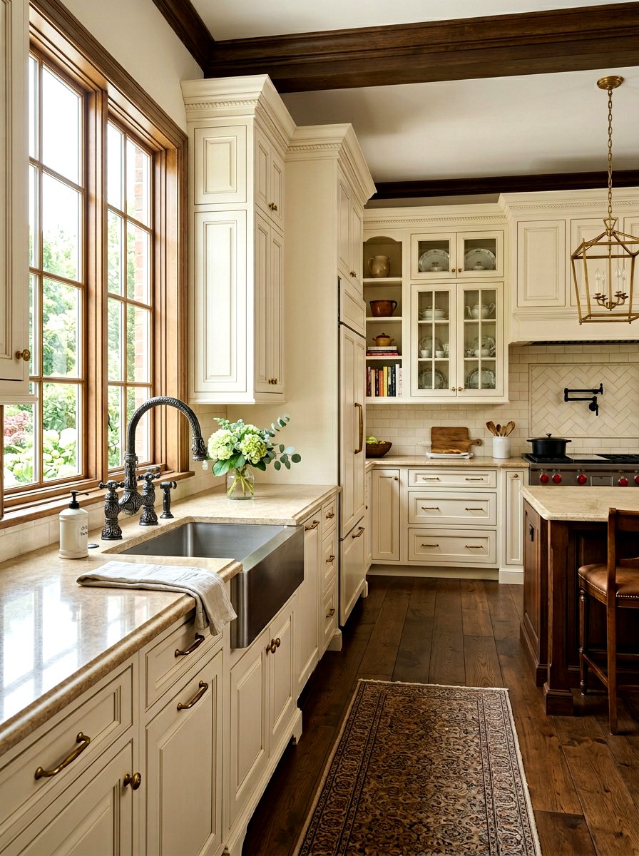 Traditional Black Kitchen Faucet - 30 black faucet kitchen ideas