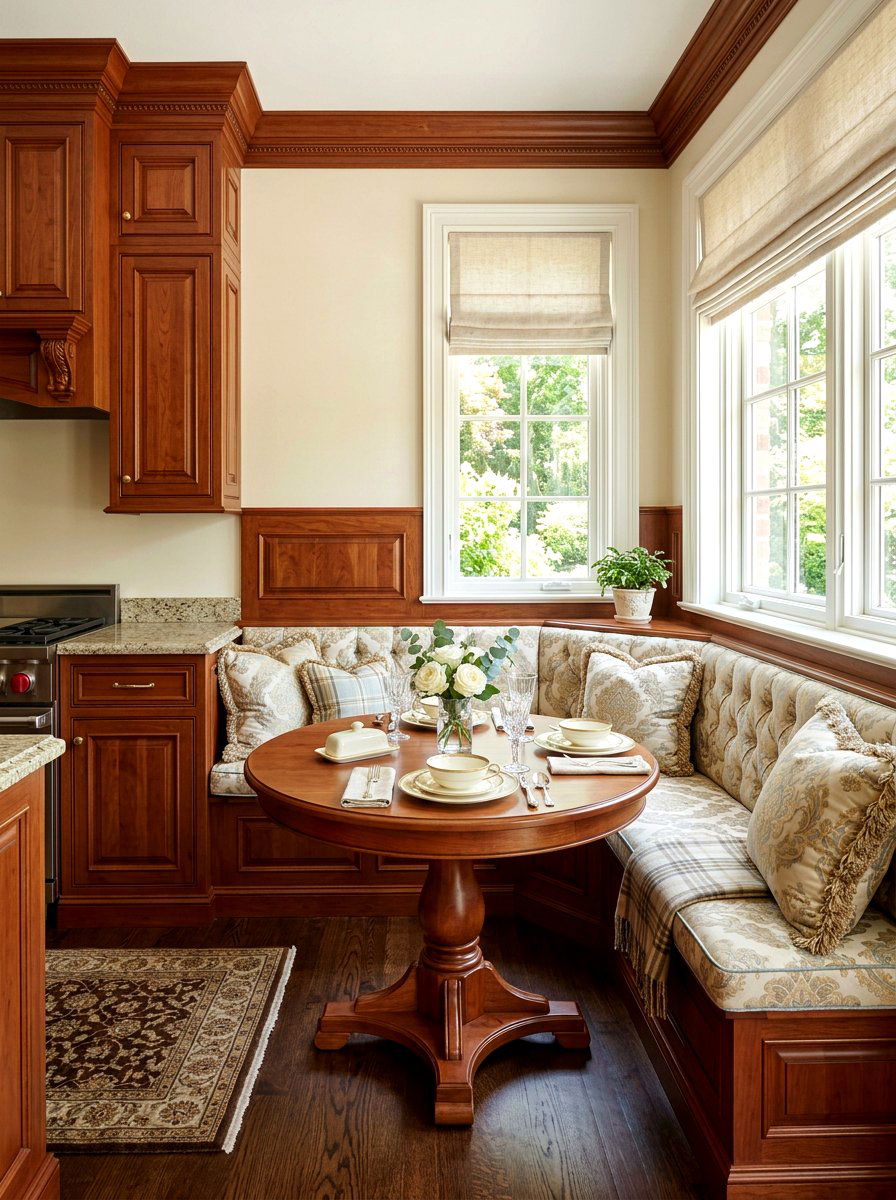 Traditional Breakfast Nook Bench - 30 breakfast nook bench ideas