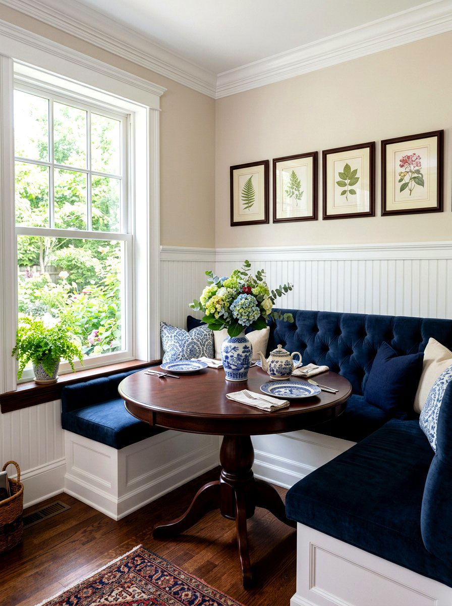 Traditional Breakfast Nook - 30 kitchen nook ideas