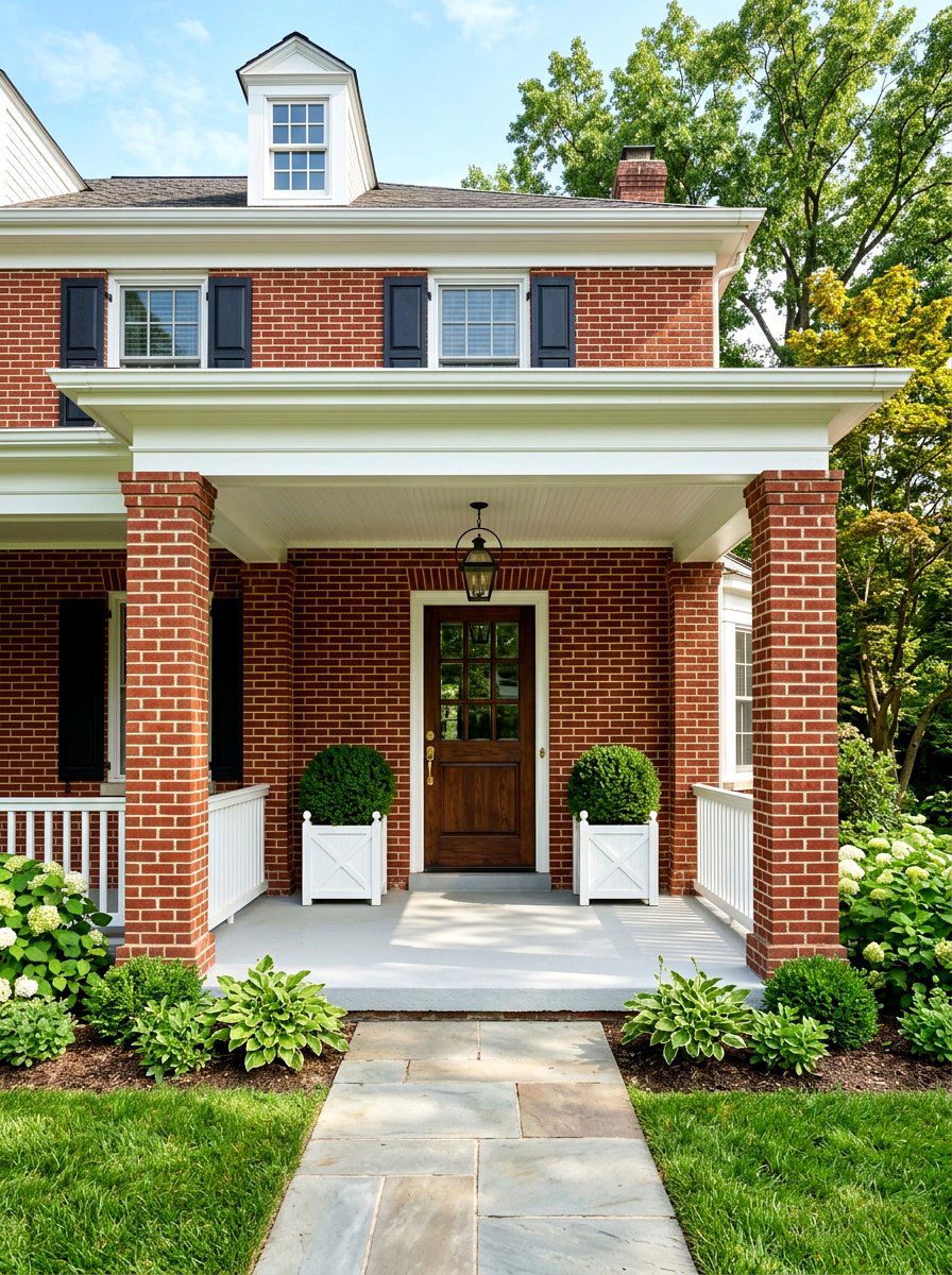 Traditional Brick Porch - 30 porch extension ideas