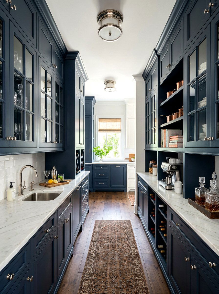 Traditional Butler Pantry - 30 traditional prep kitchen ideas