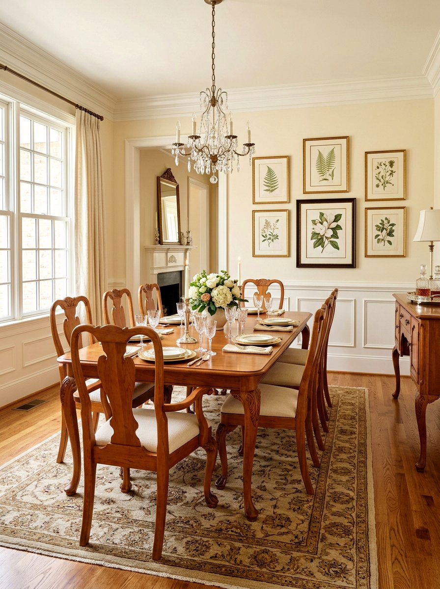 Traditional Cabriole Leg Furniture - 30 French country dining room decor ideas