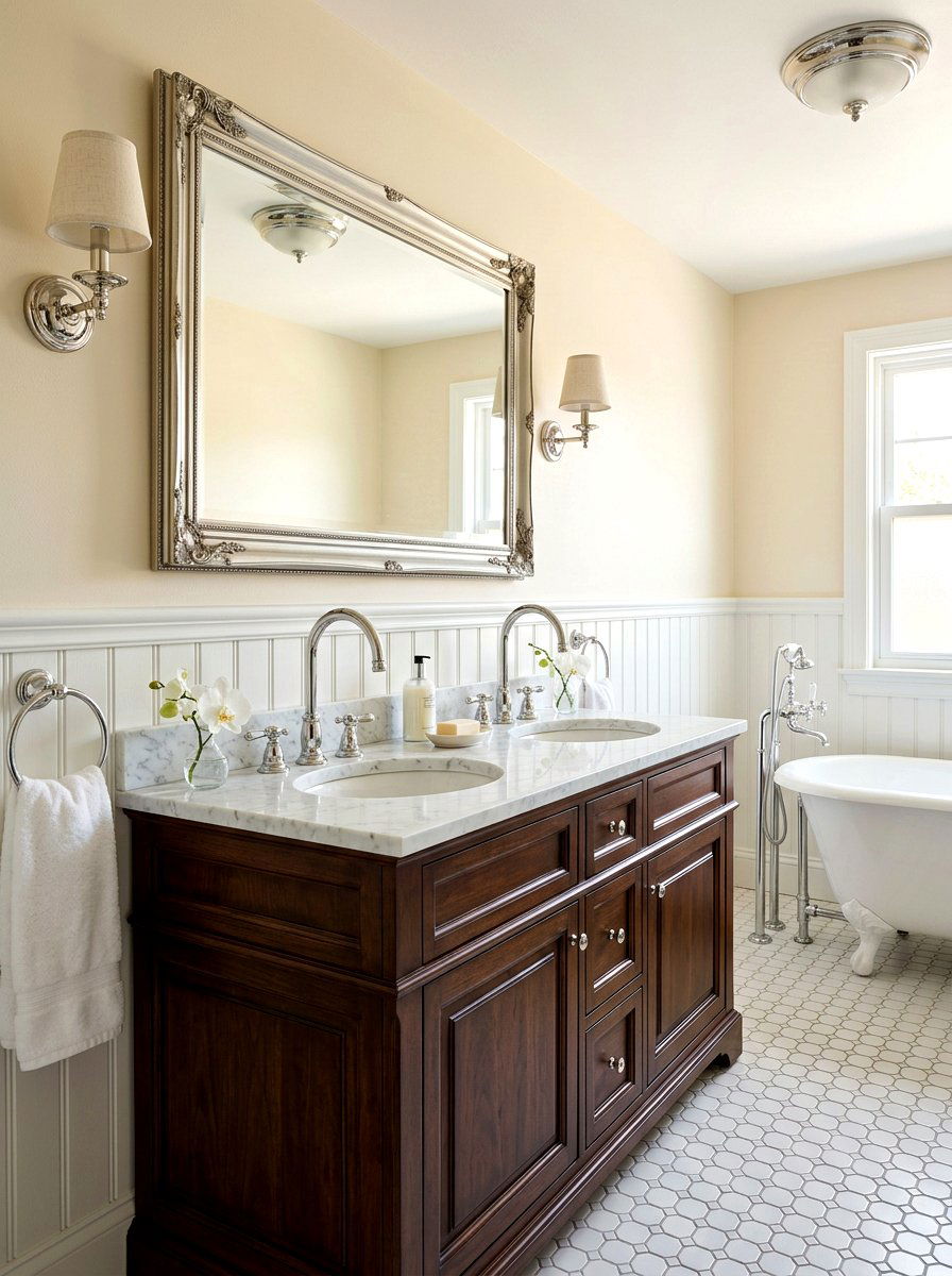 Traditional Chrome Bathroom - 30 chrome bathroom ideas