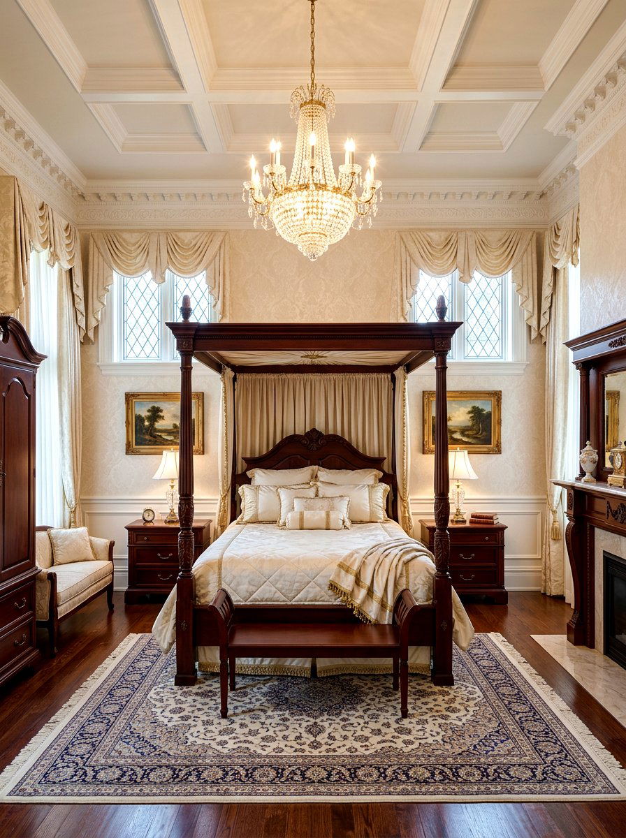 Traditional Classic Bedroom - 30 sophisticated bedroom decor ideas