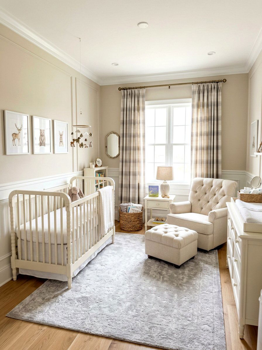 Traditional Classic Nursery - 30 boutique nursery decor ideas