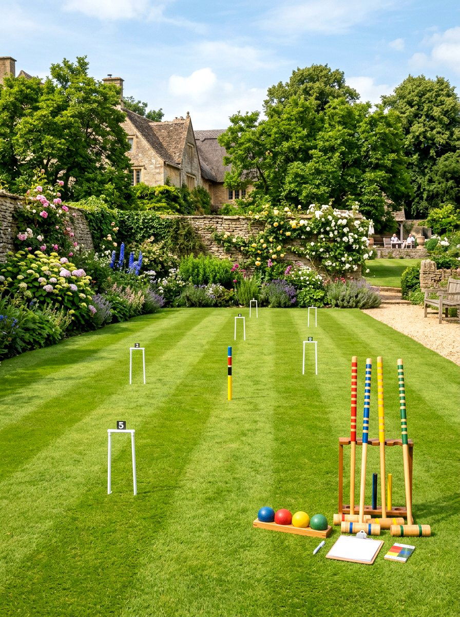 Traditional Croquet Lawn - 30 Victorian garden ideas