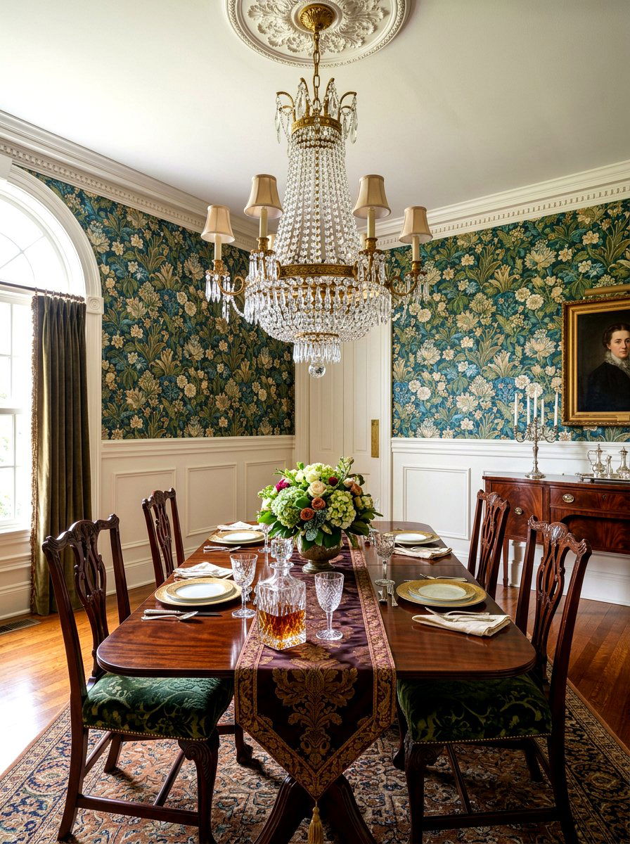 Traditional Empire Chandelier - 30 formal dining room chandelier ideas