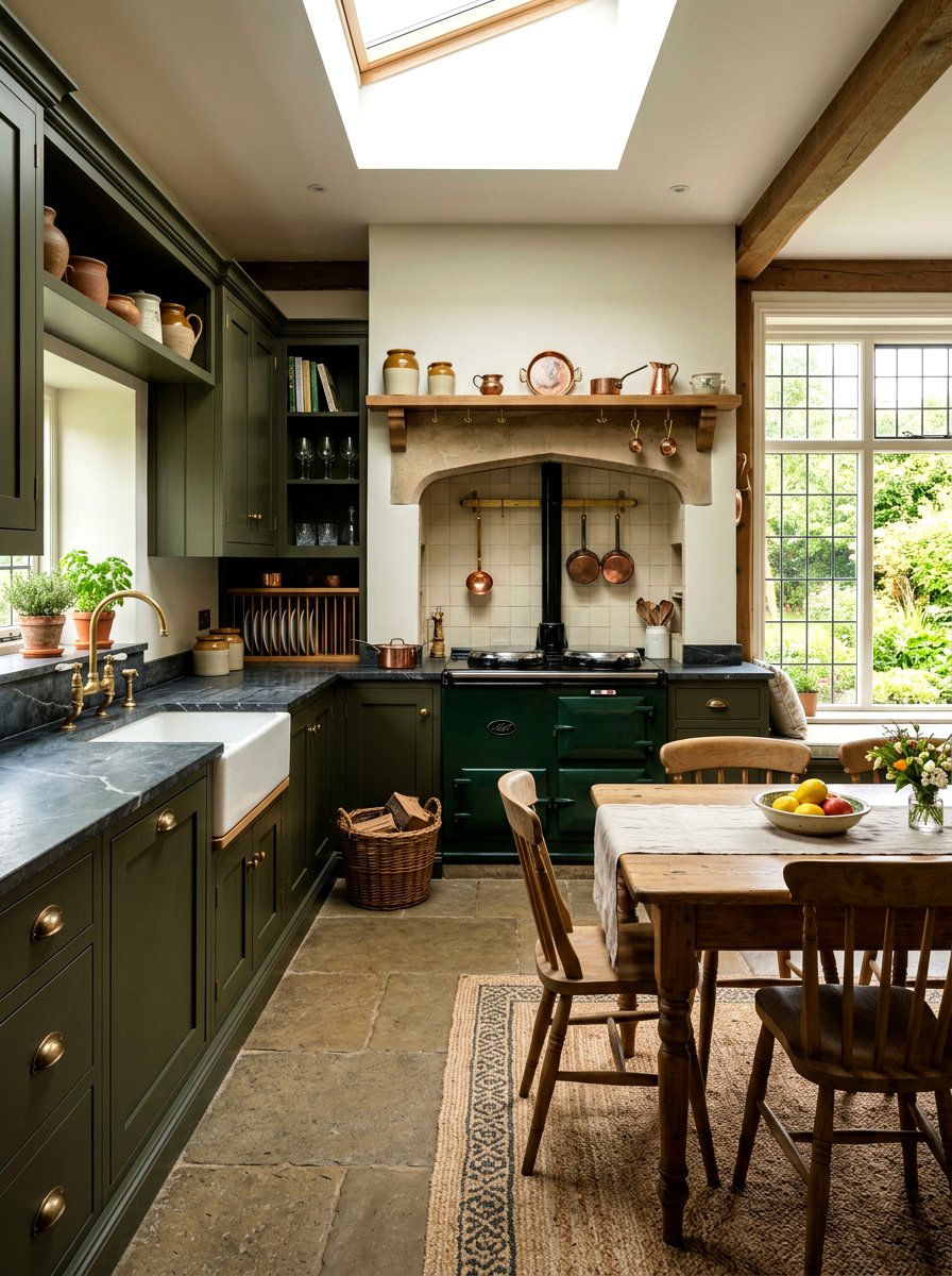 Traditional English Soapstone Kitchen - 30 soapstone kitchen ideas