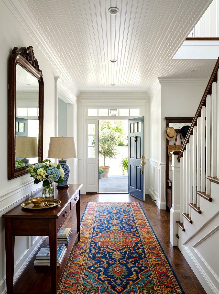 Traditional Entryway Beadboard - 30 beadboard ceiling ideas
