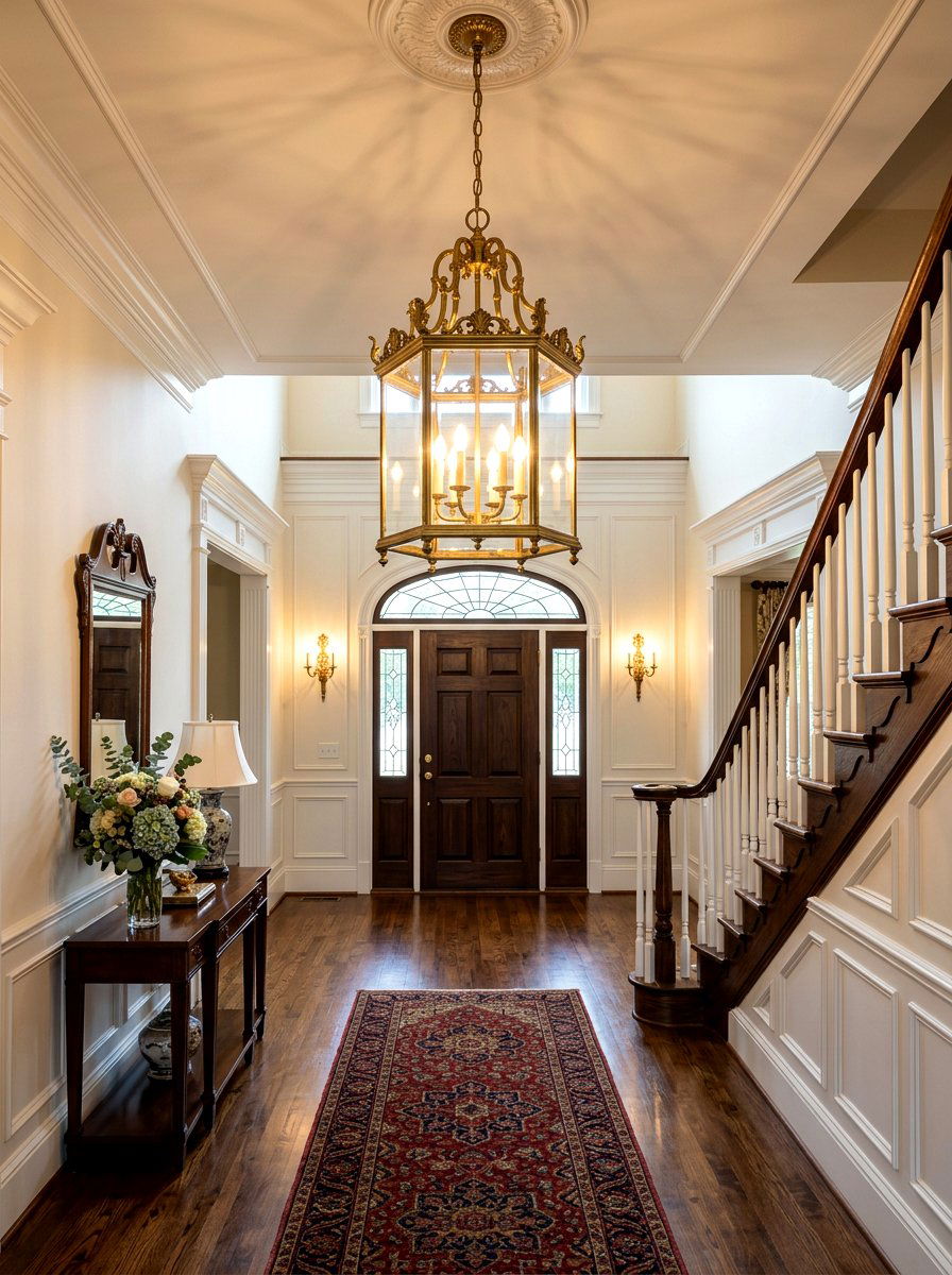 Traditional Entryway Lighting - 30 welcoming entryway ideas