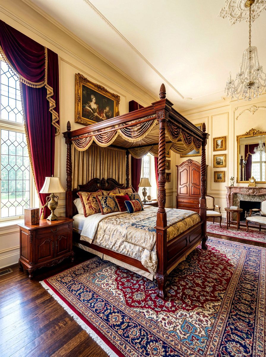 Traditional European Bedroom - 30 couture bedroom ideas