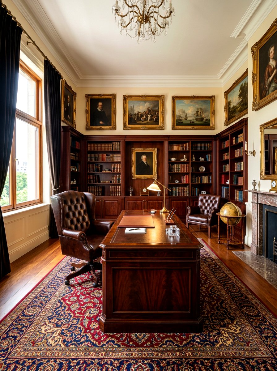 Traditional Executive Suite - 30 writing room ideas