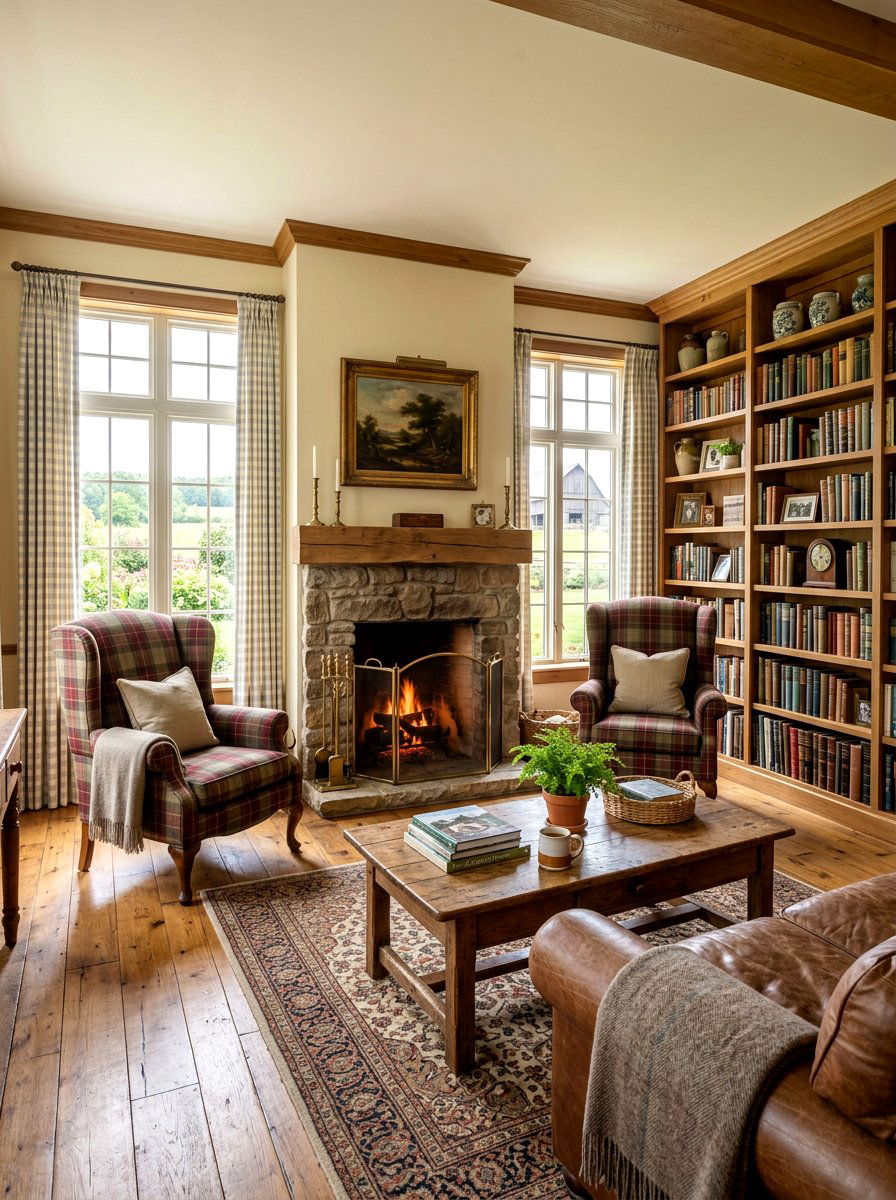 Traditional Farmhouse Decor - 30 farmhouse living room ideas