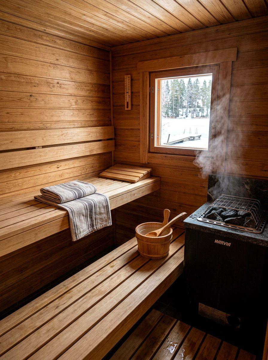 Traditional Finnish Sauna - 30 sauna room ideas