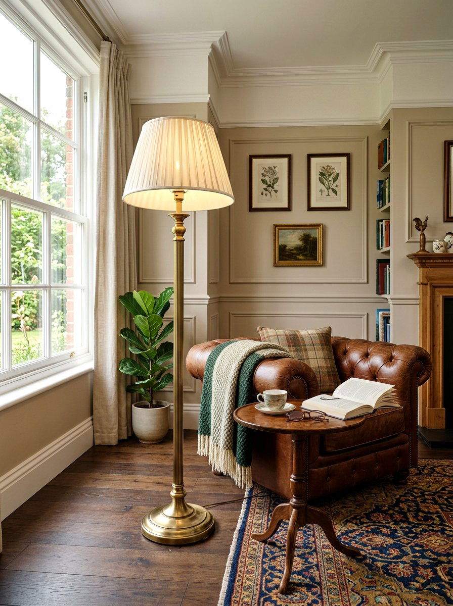 Traditional Floor Lamp Placement - 30 classic traditional living room ideas