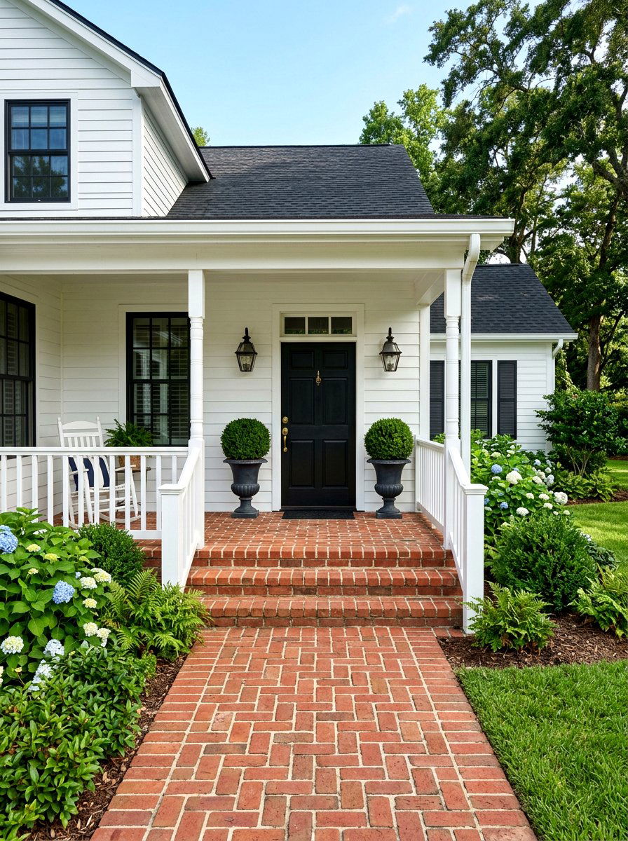 Traditional Front Porch - 30 front porch entry ideas