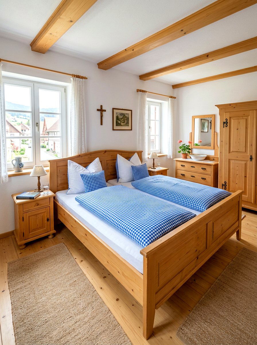 Traditional German Bedroom - 30 European bed styling ideas