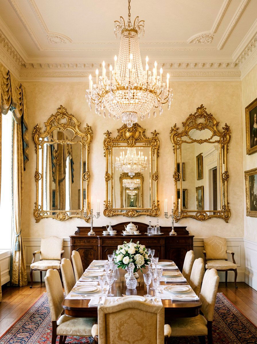 Traditional Gilt Mirror Collection - 30 statement mirror gallery ideas