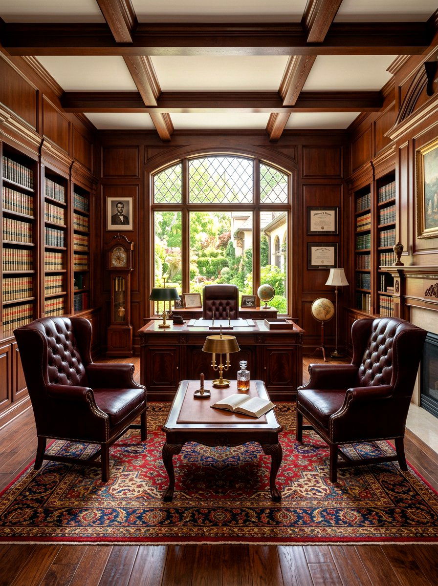 Traditional Law Firm Office - 30 attorney office ideas