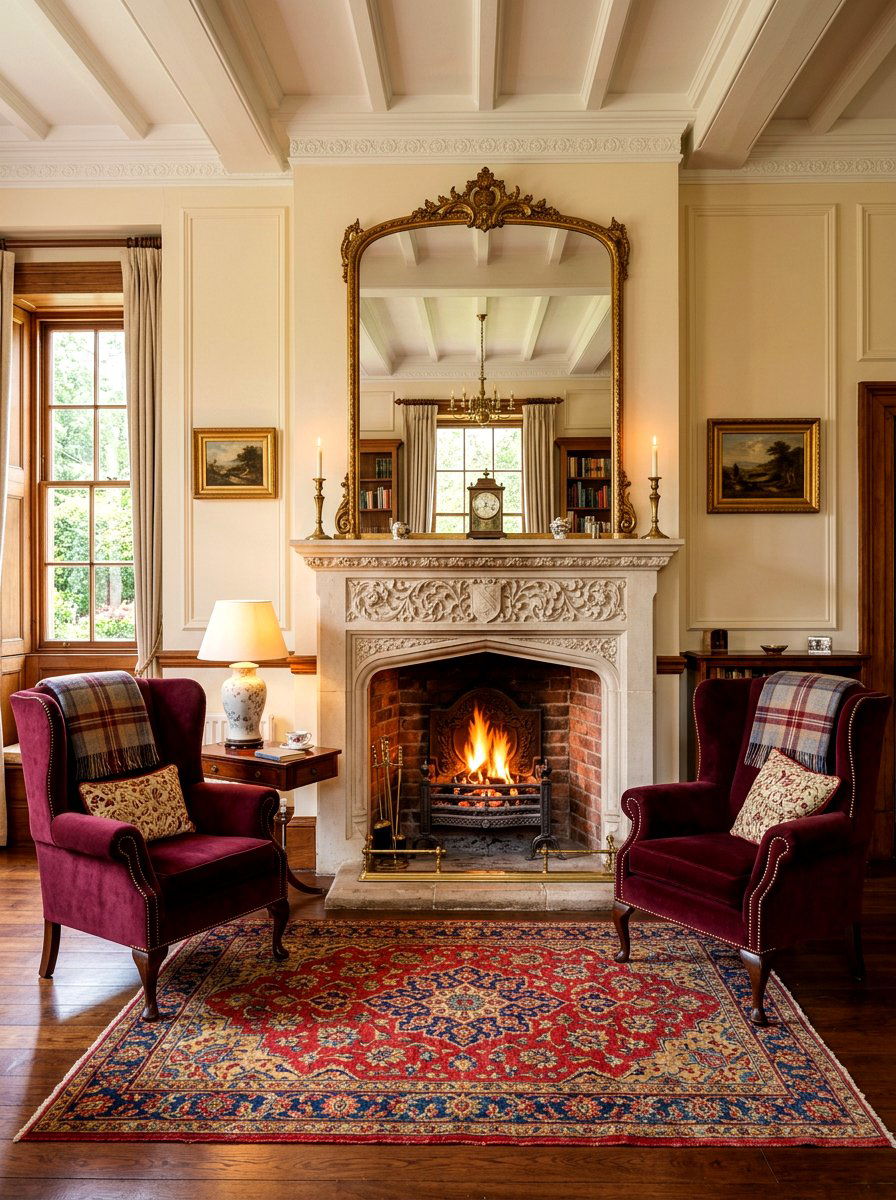 Traditional Living Room Fireplace - 30 collected traditional living room ideas