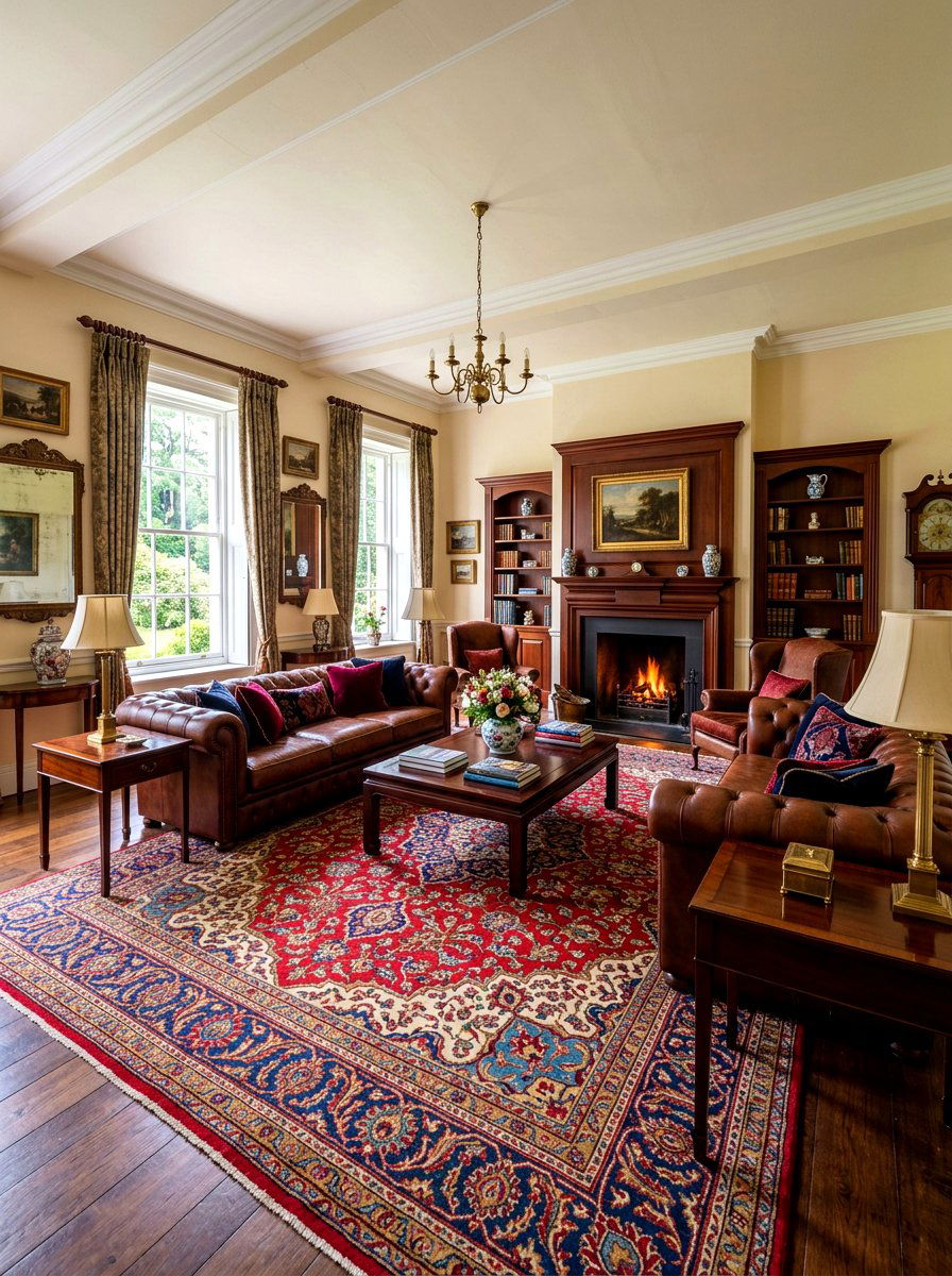 Traditional Living Room Oriental Rugs - 30 collected traditional living room ideas