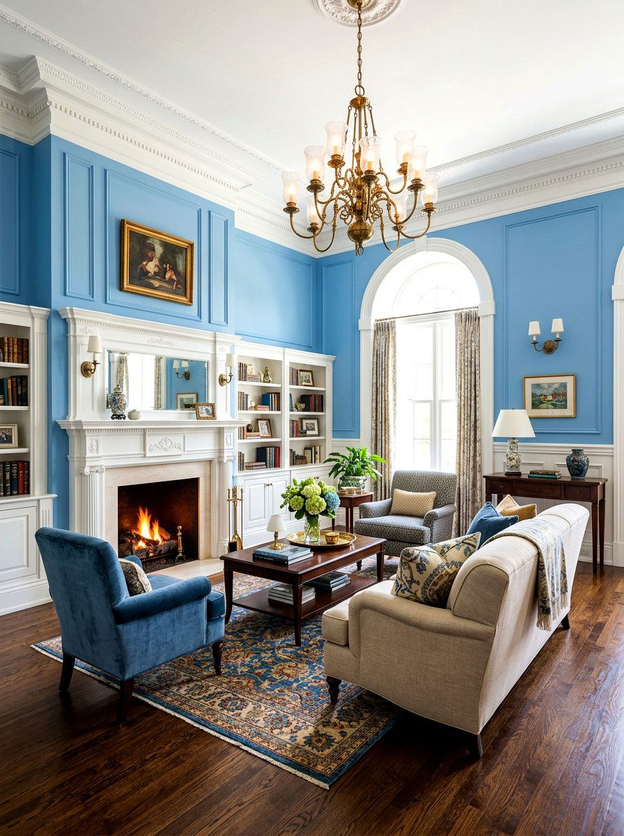 Traditional Living Room Wall Molding - 30 collected traditional living room ideas