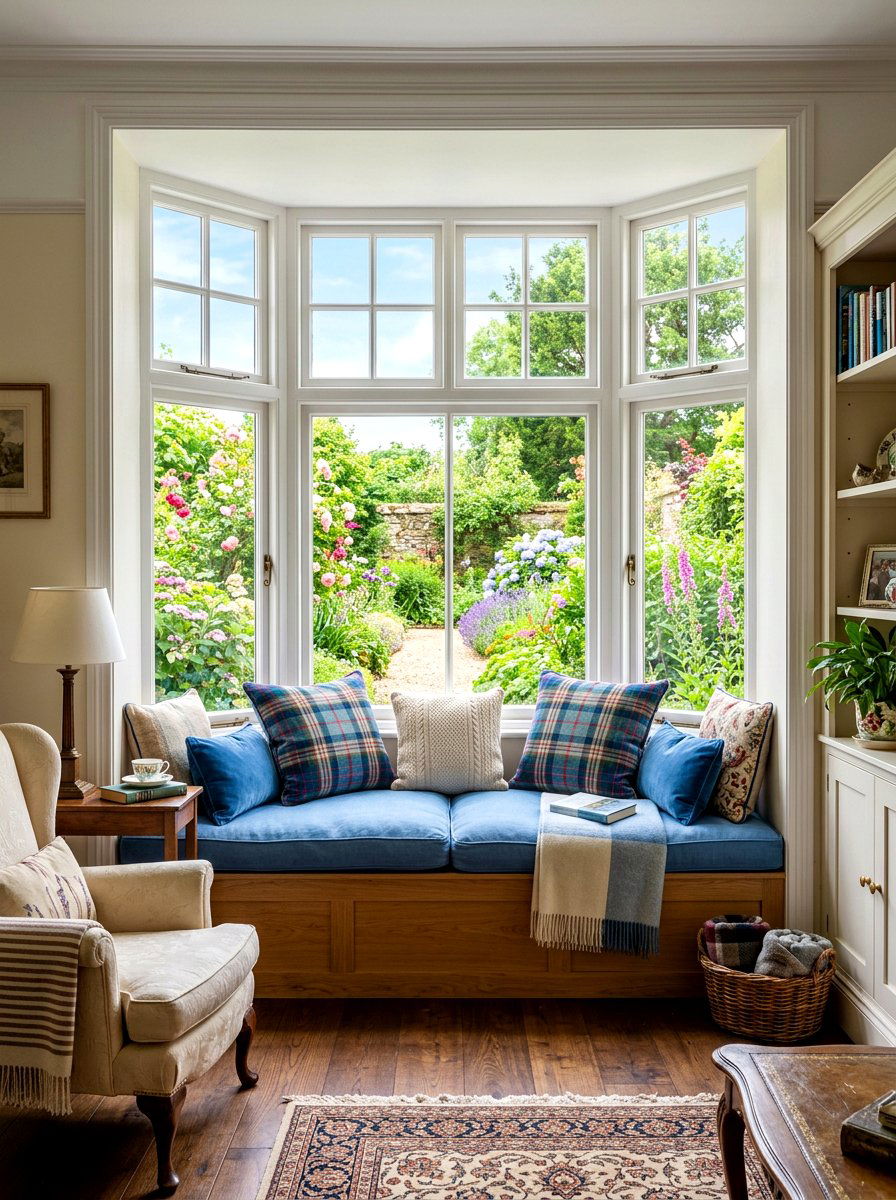 Traditional Living Room Window Seat - 30 collected traditional living room ideas