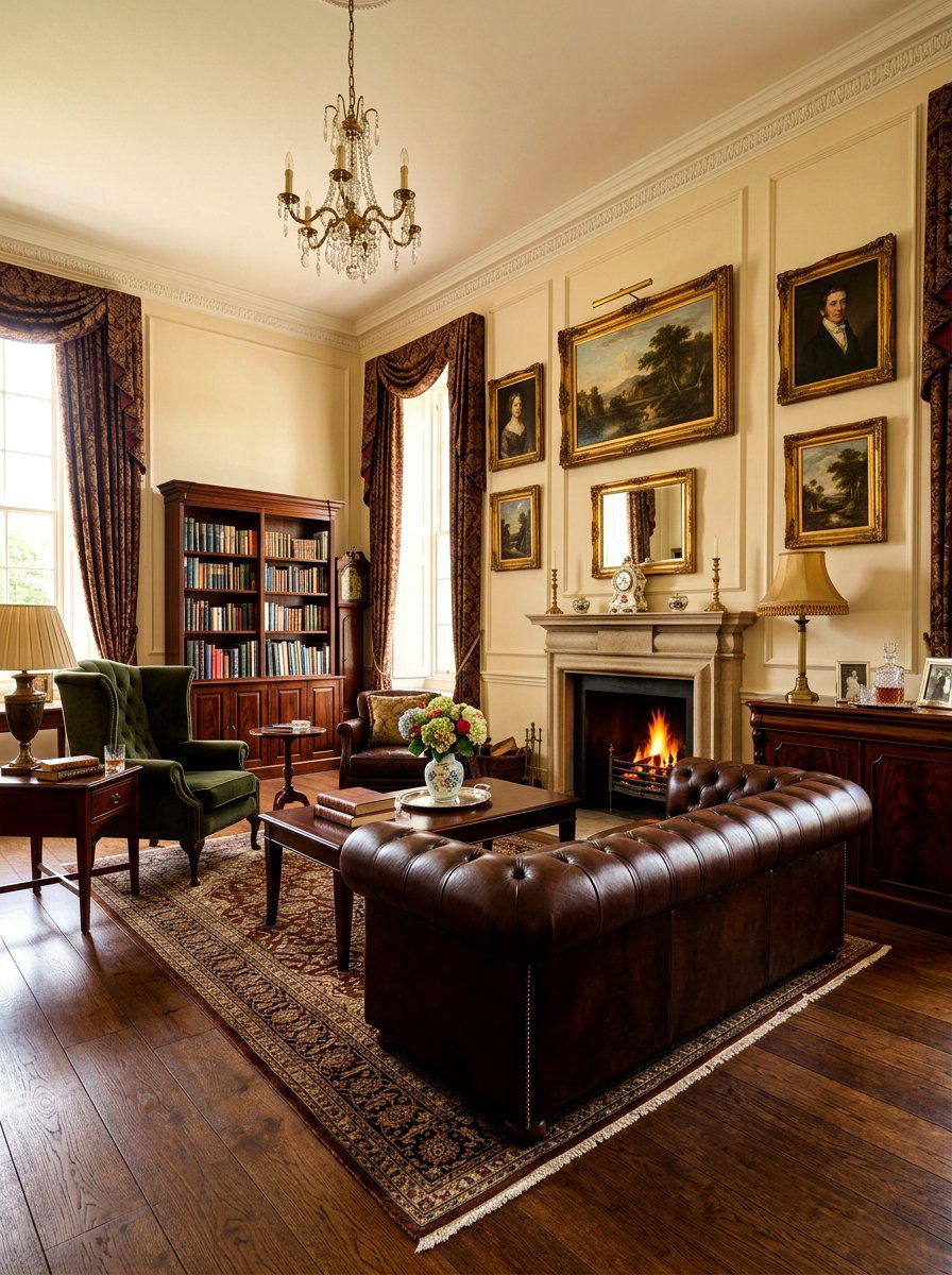 Traditional Living Room - 30 apartment living room ideas