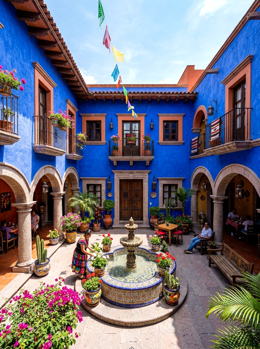 Traditional Mexican clay stucco - 30 clay stucco exterior ideas