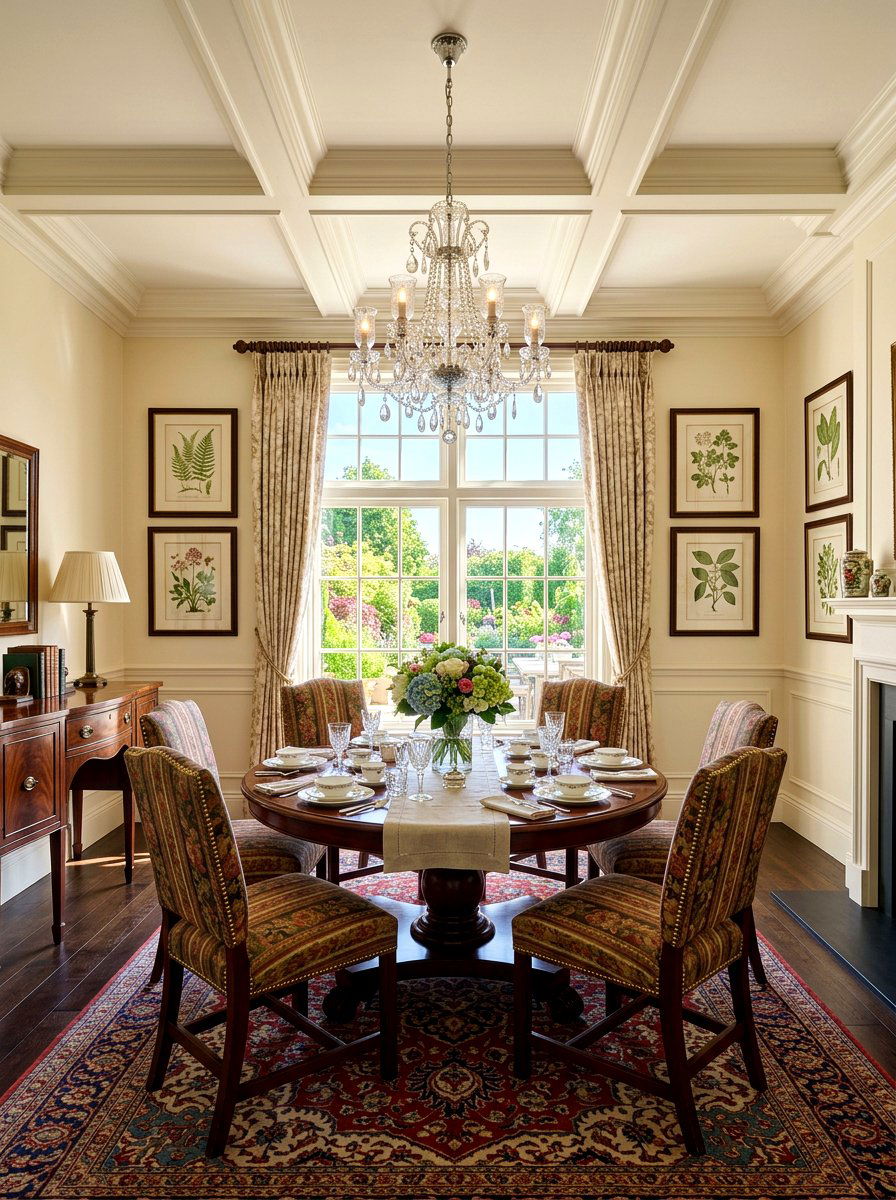 Traditional Morning Room - 30 breakfast room decor ideas