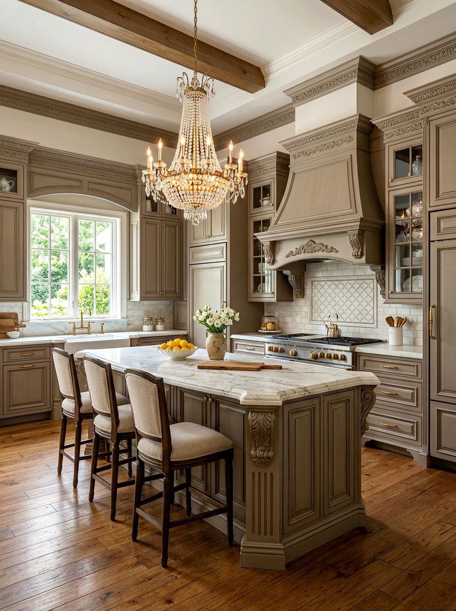 Traditional Mushroom Cabinet Kitchen - 30 mushroom cabinet kitchen ideas