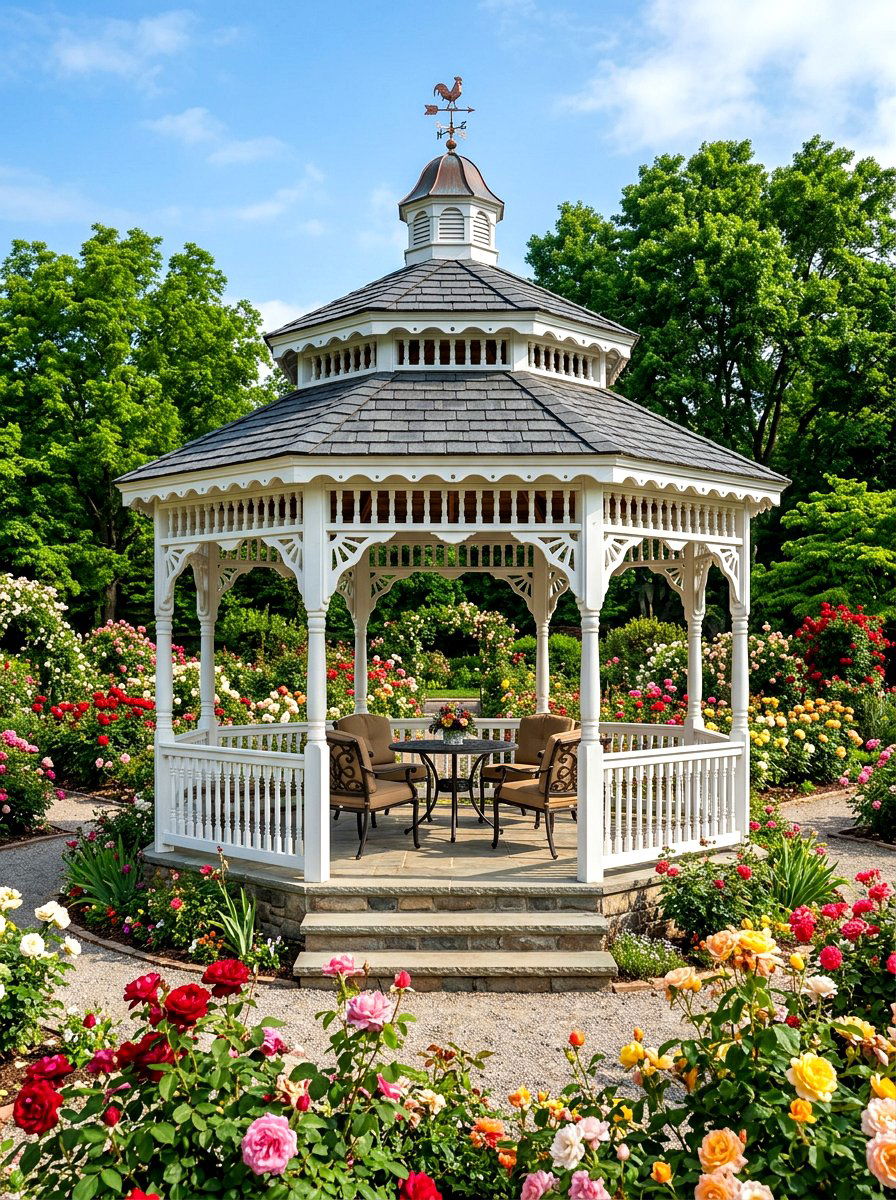 Traditional Octagon Gazebo - 30 gazebo ideas