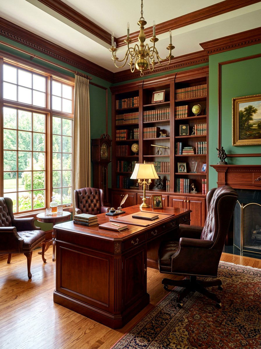 Traditional Office - 30 flex room office ideas