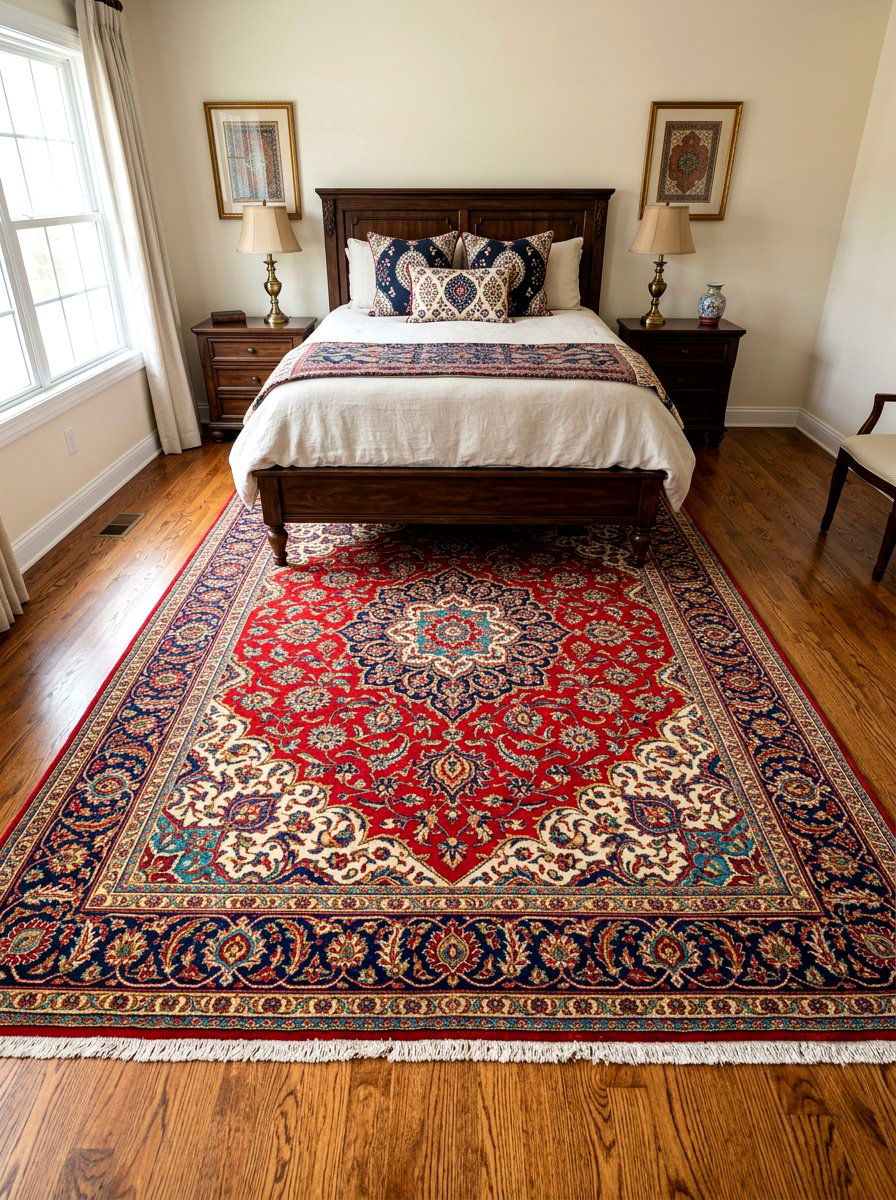 Traditional Persian Rug - 30 traditional bedroom ideas